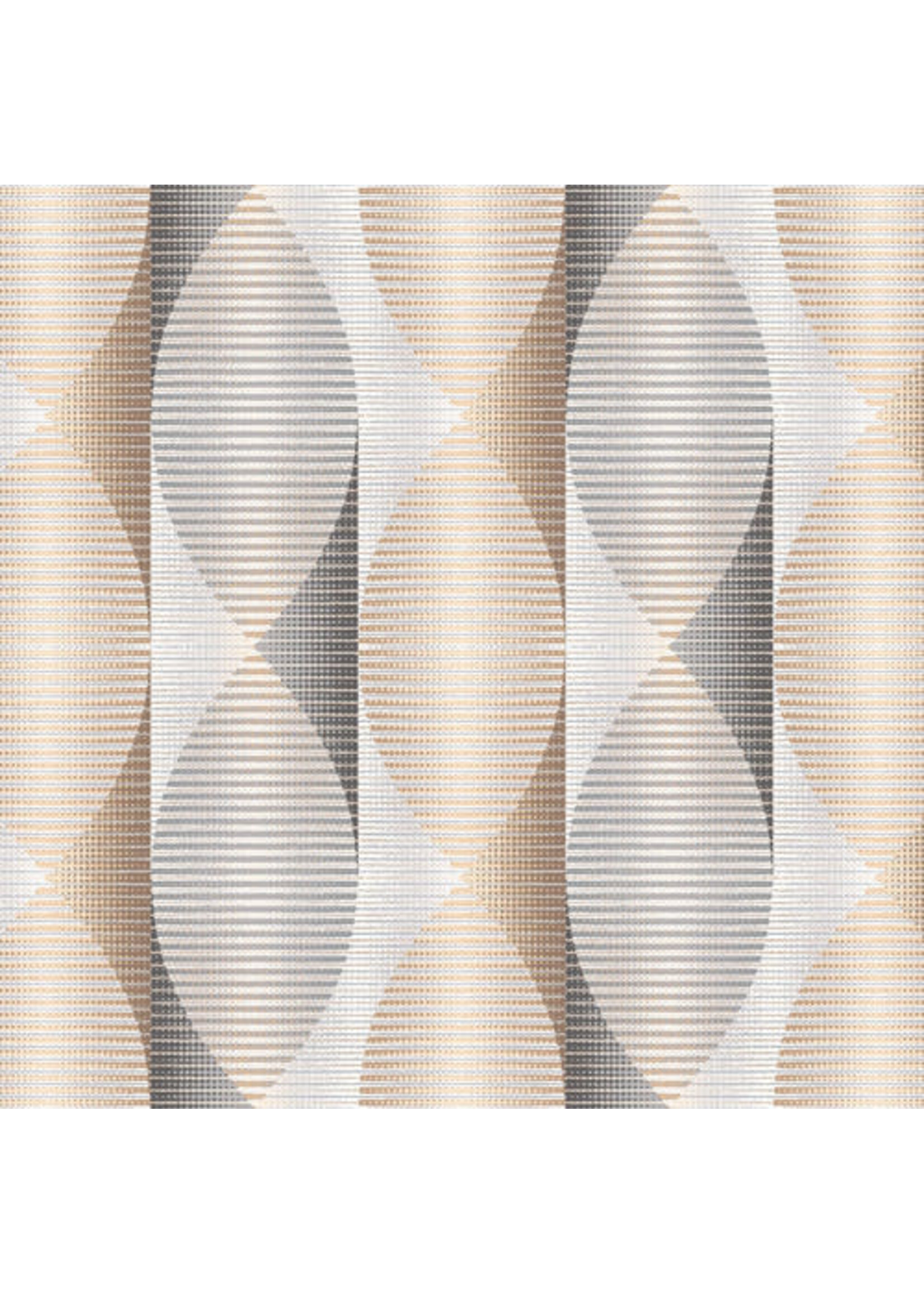 Henry Glass Fabrics Twisted Ribbons - Neutral - 3340W44