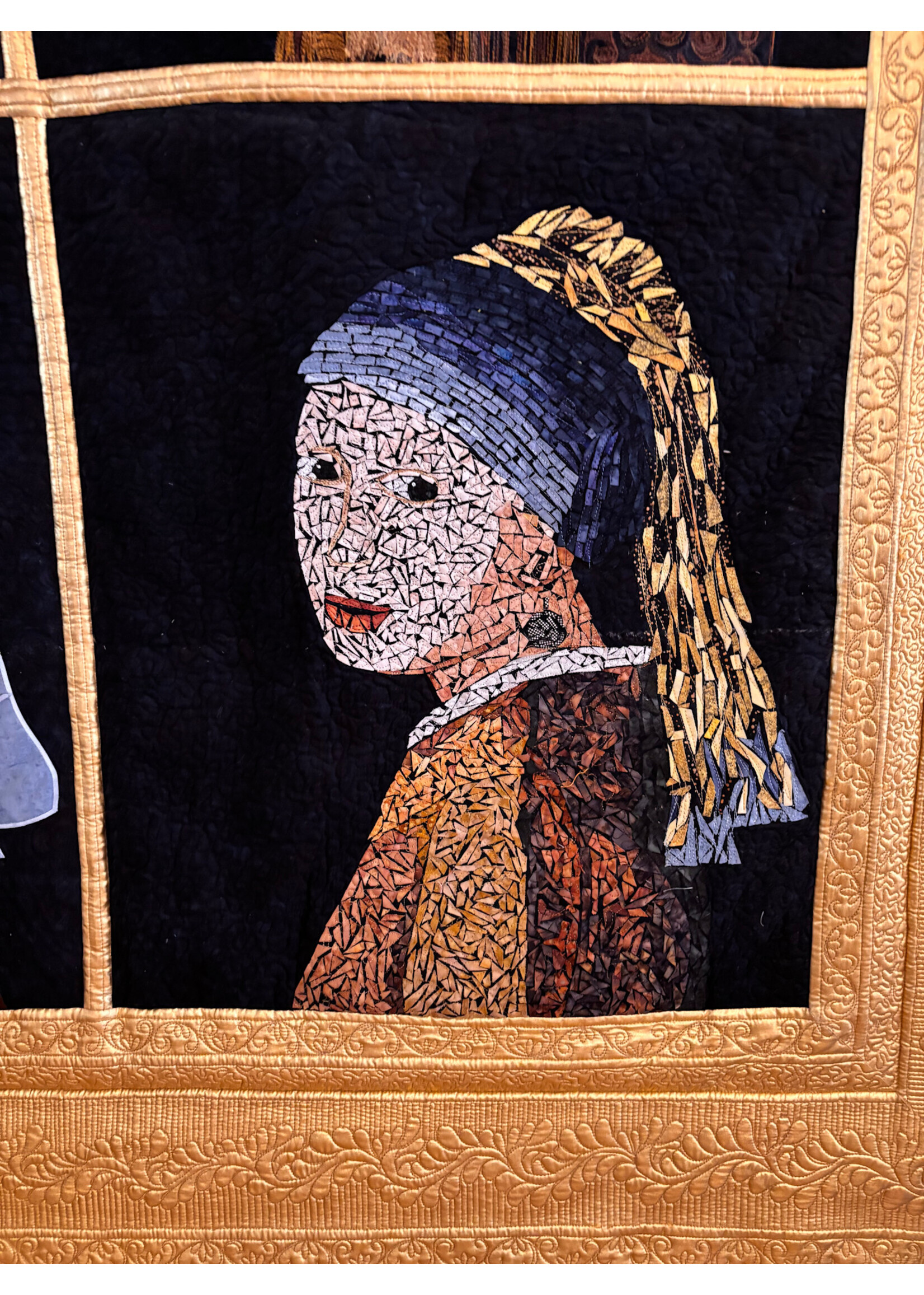 Quilt - Meisje met de parel - 215 cm x 220 cm