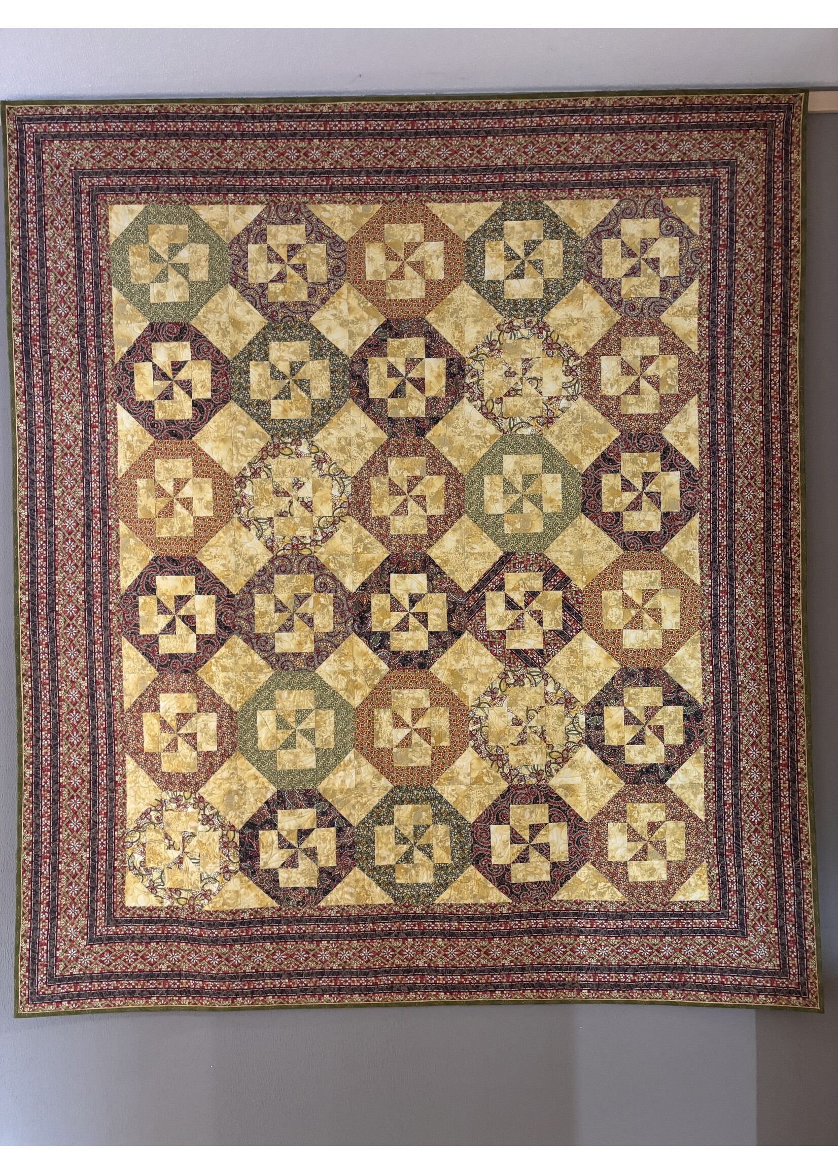 Quilt - Alles in de wind - 180 cm x 205 cm
