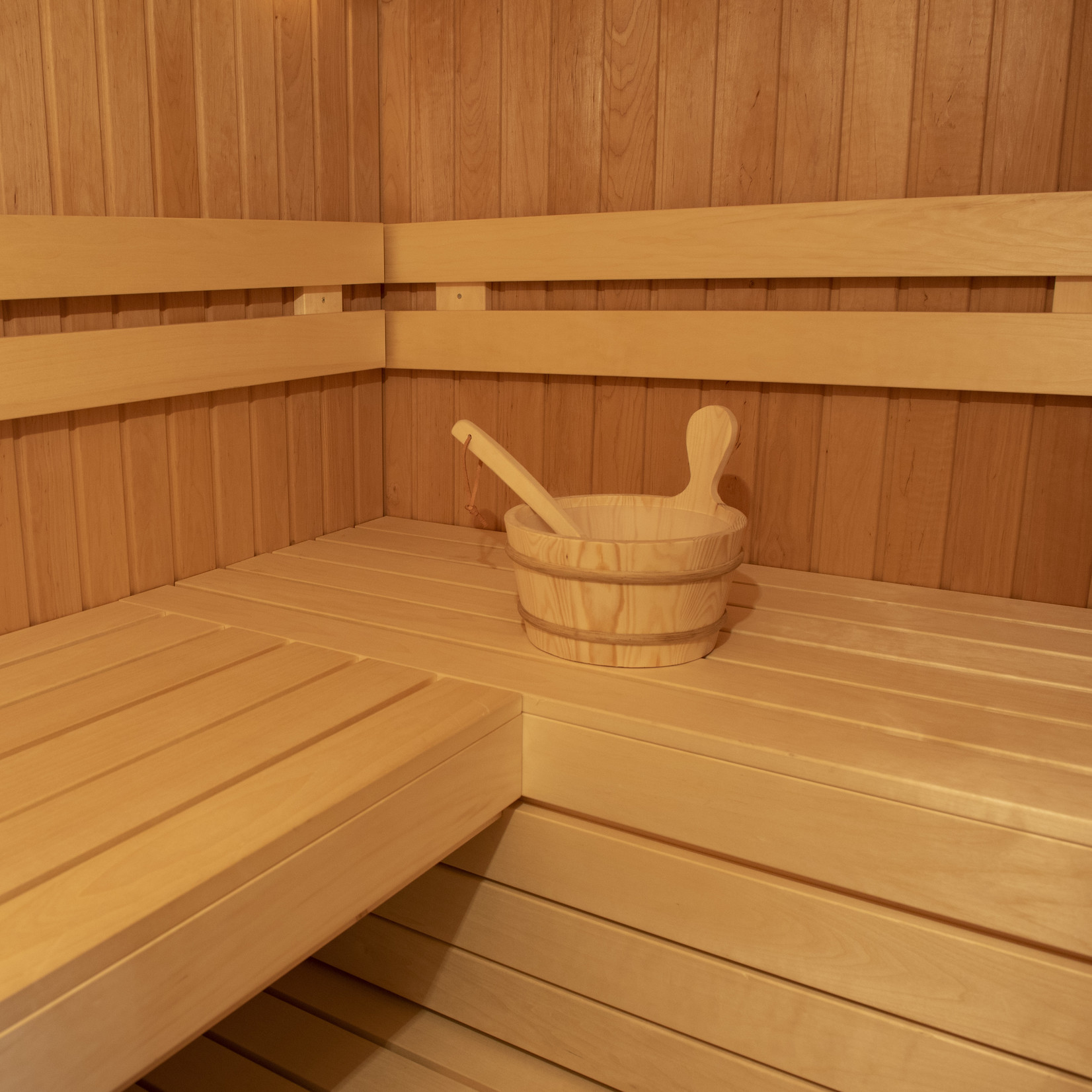 Bastu Sauna 250 x 190 met saunakachel