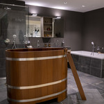 De Goedkoopste ! Blumenberg Dompelton 130 x 79 Geschikt voor binnen in huis. Kambala of Ebbenhout 37 mm