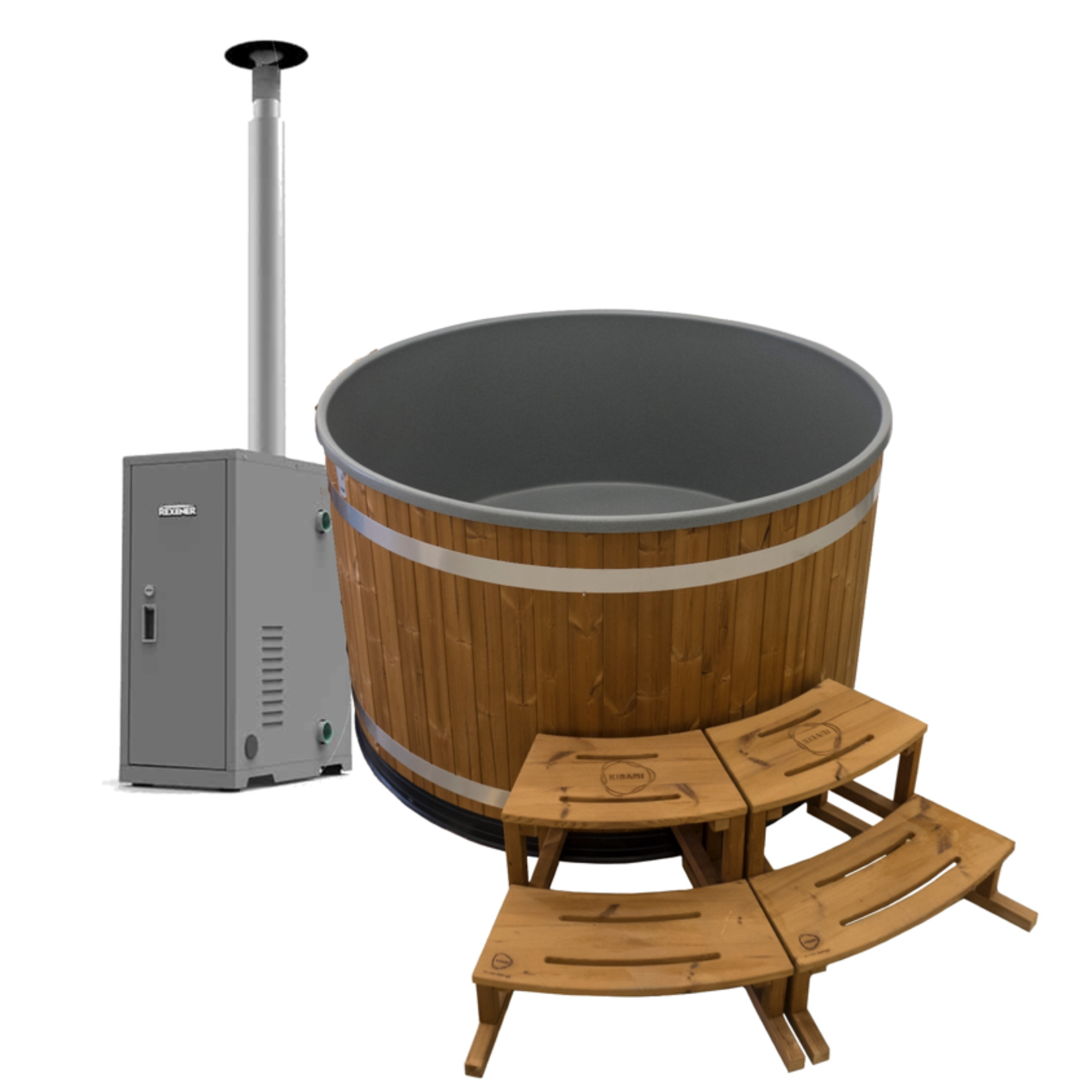 Rexener Losse Bio-diesel Hottubkachel Nu eenvoudig uw hottub ombouwen met deze Rexener bio-heater