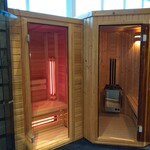 Bastu Combisauna met Philips Infrarood 150 x 150 "Combi"