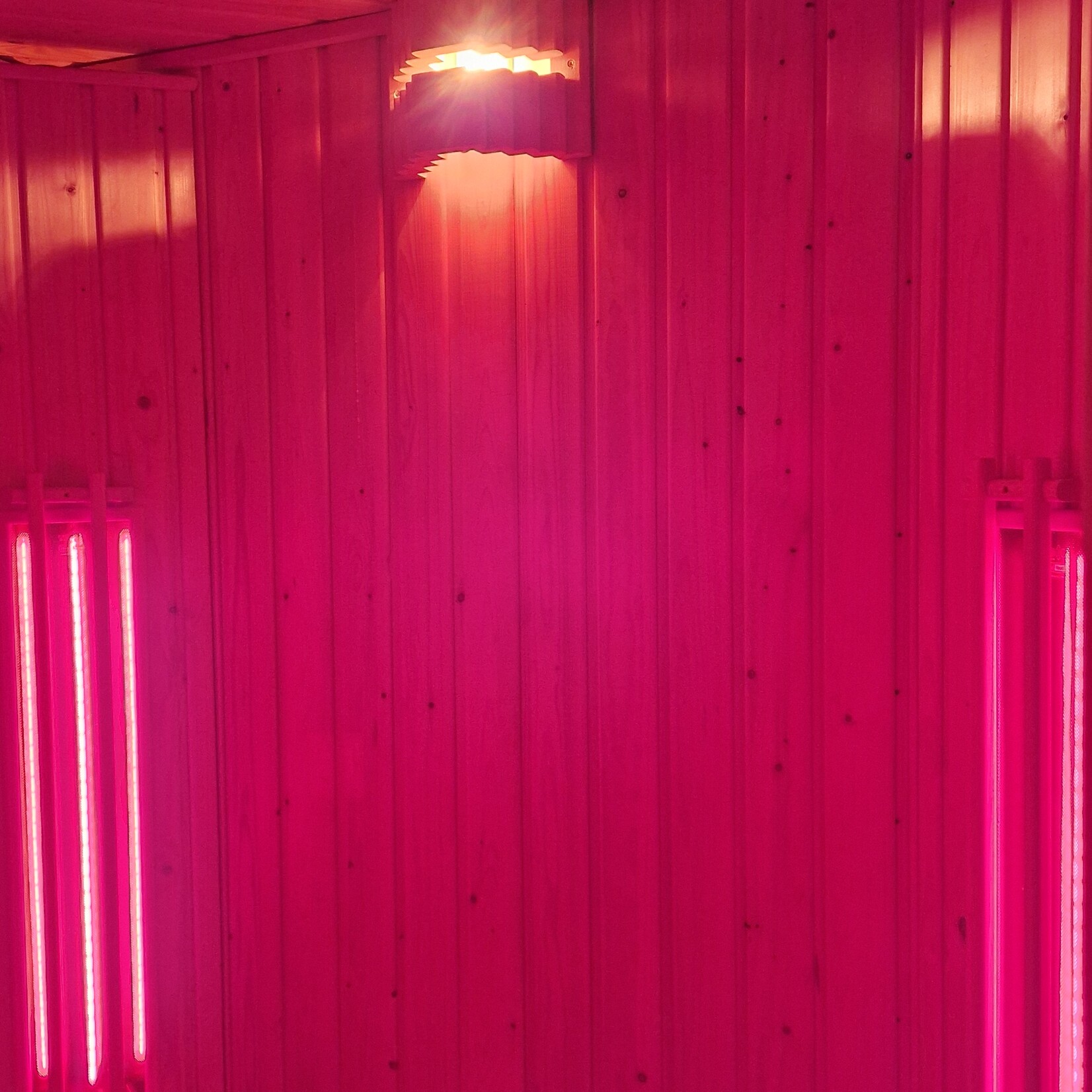 Bastu Infraroodsauna met Philips lampen. 210 x 130