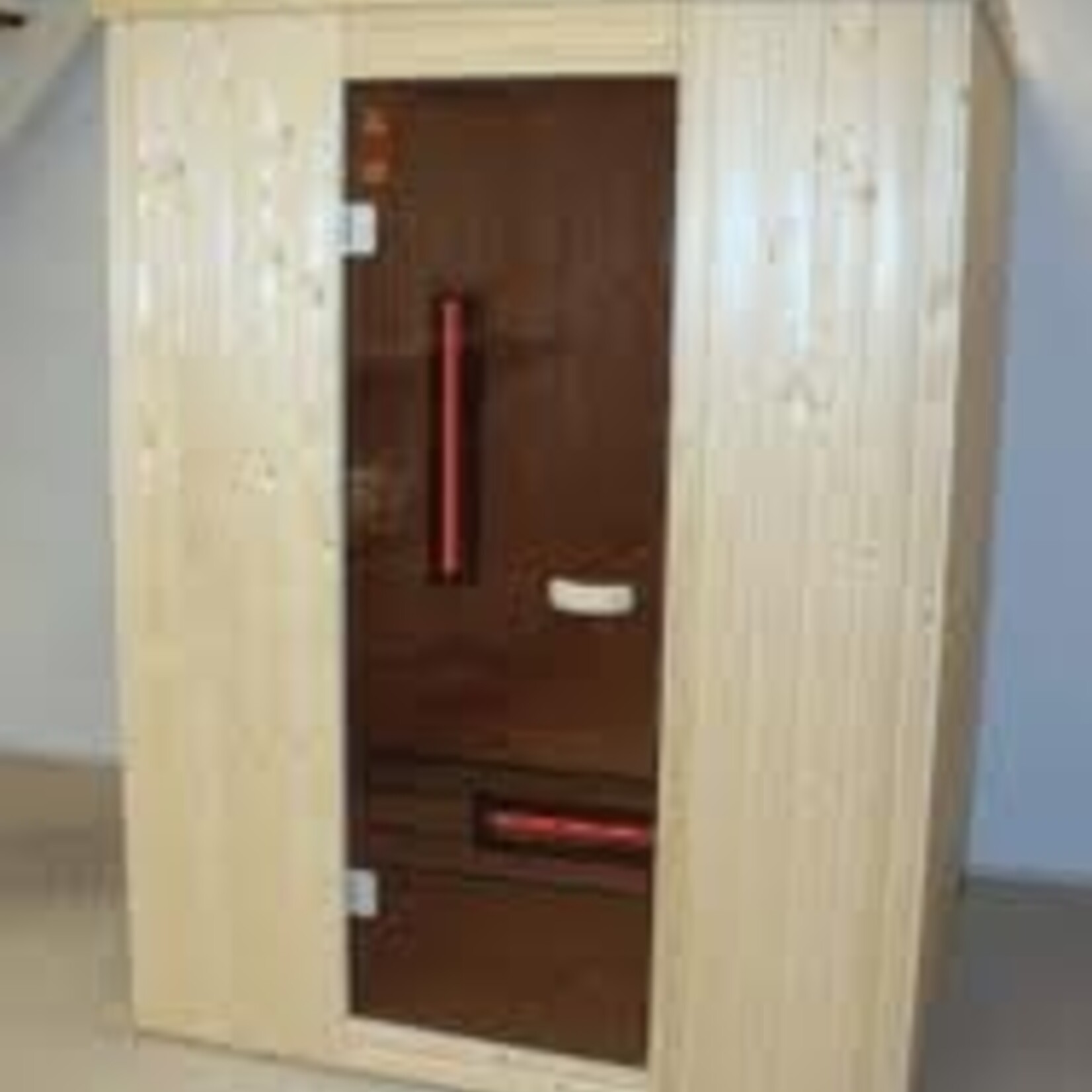 Bastu Infraroodsauna met Philips lampen. 150 x 120 "Fichte"