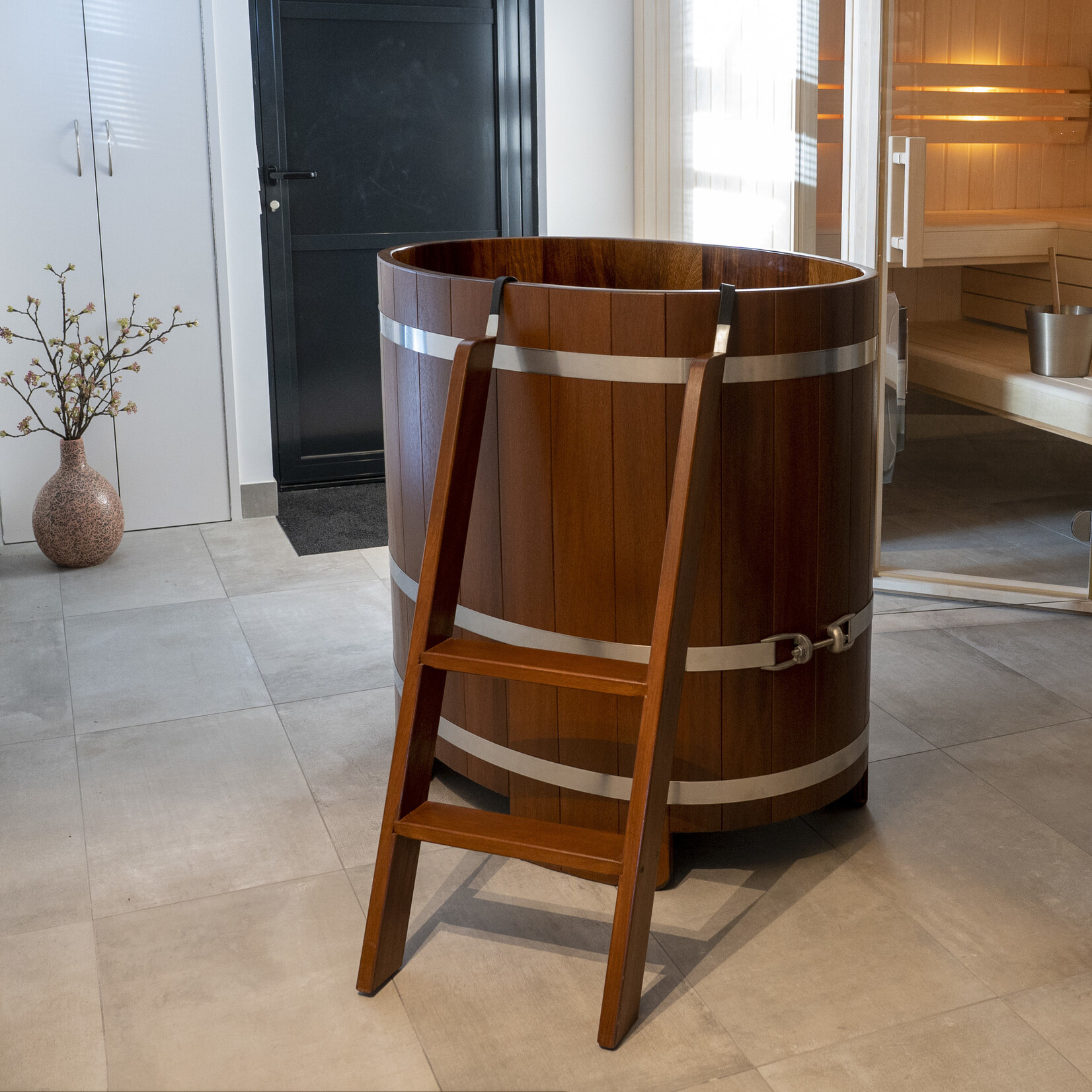 Blumenberg GRATIS BEZORGING ! Blumenberg Dompelton 100 x 72 Geschikt voor binnen in huis. Kambala of Kebony 37 mm