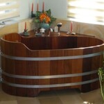 Blumenberg Blumenberg houten ligbad 119x73