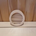 Bastu Sauna ventilatierooster Rond