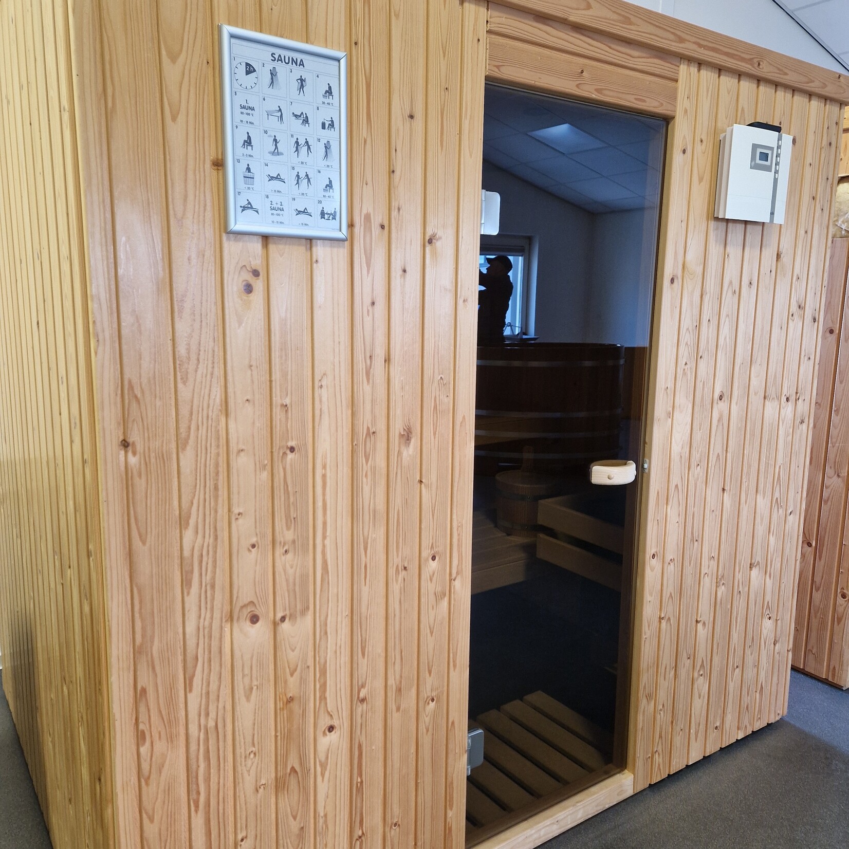 Bastu Sauna SHOWMODEL 2.10 x 1.55