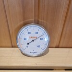 Bastu Sauna Meters Hygrometer rond klein