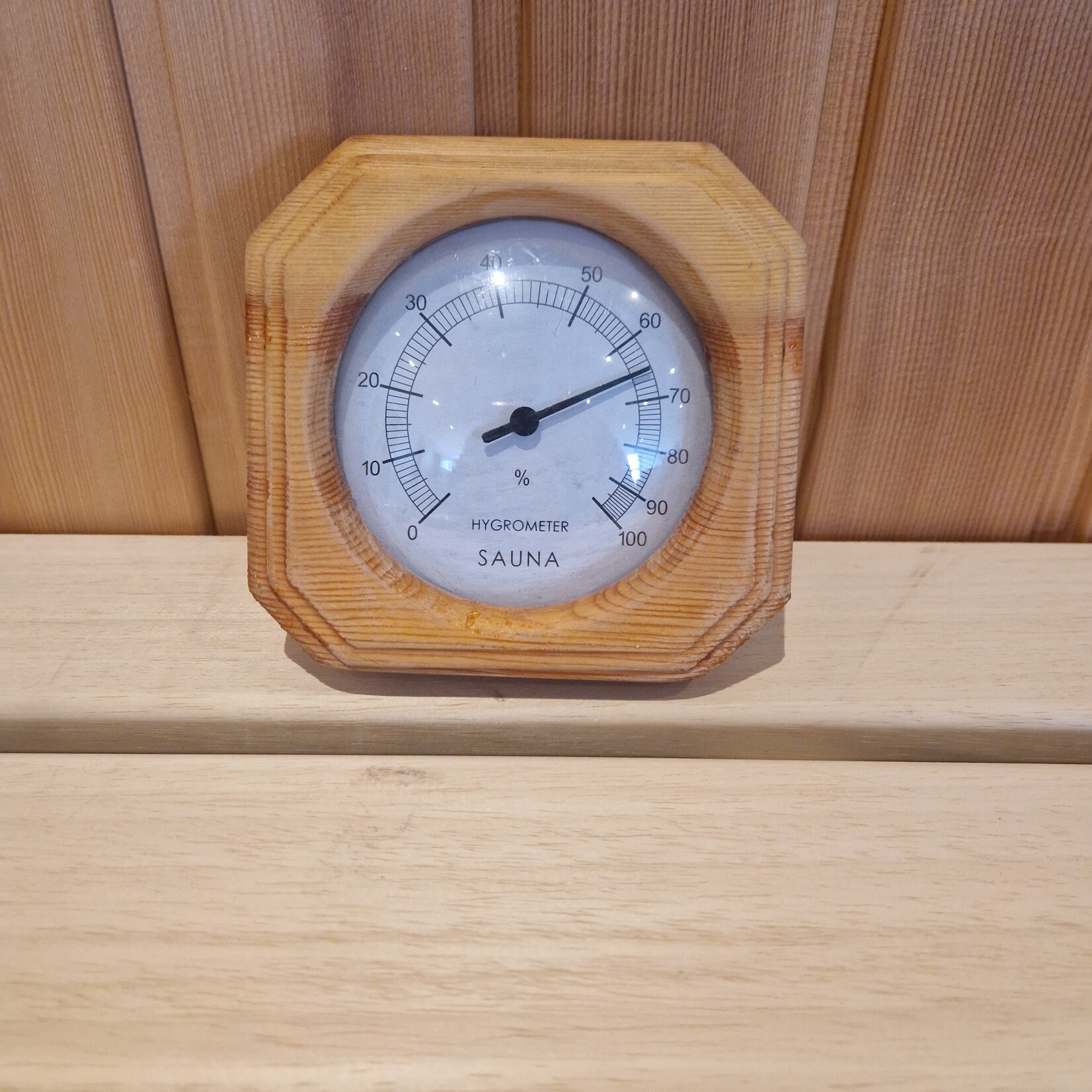 Bastu Sauna  Meter Hygrometer hout