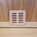 Bastu Sauna ventilatierooster Vierkant