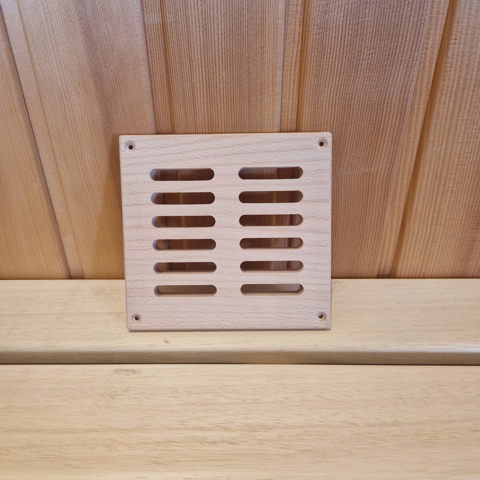 Bastu Sauna ventilatierooster Vierkant