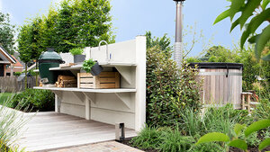 Van vakantiehuisje met hottub naar wellness in eigen tuin