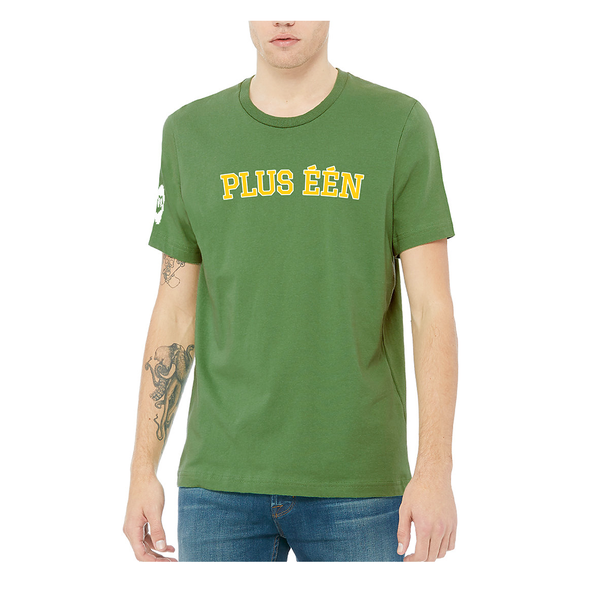  T-shirt Plus 1 - groen