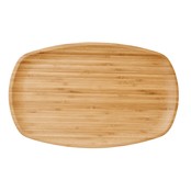Serveerschaal ovaal bamboe
