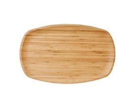 Serveerschaal ovaal bamboe