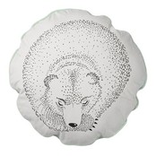 Kussen slapende beer rond