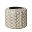 Broste Bloempot Leaf & Rhombe