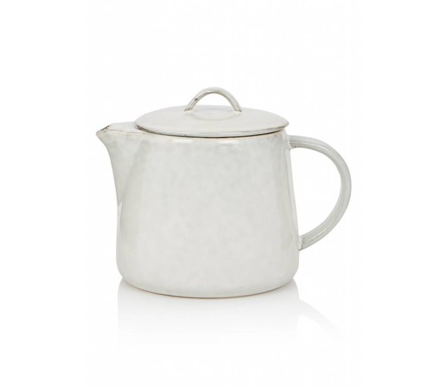 Theepot platte deksel Nordic Sand