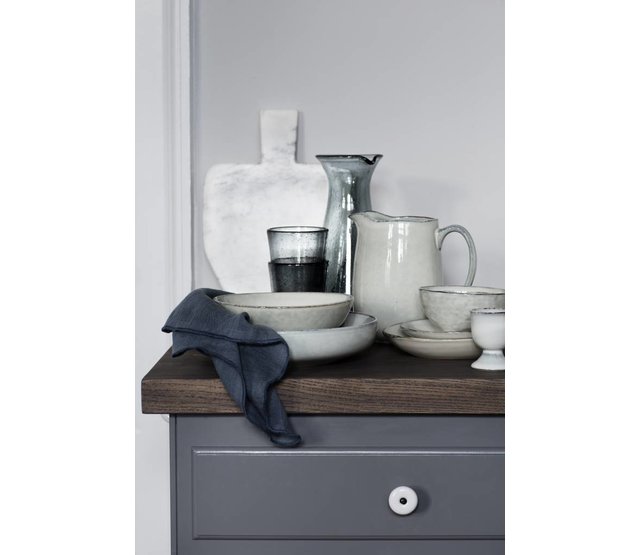 Theepot platte deksel Nordic Sand