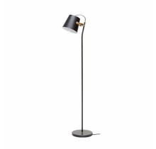 Metalen vloerlamp