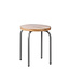 KidsDepot Circle kruk grijs