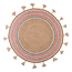 KidsDepot Jute kleed 'Smile' rond