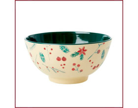 Kom met Poinsettia kerstprint