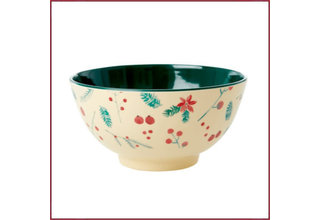 Kom met Poinsettia kerstprint