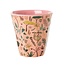 Rice Beker Jungle dierenprint - Koraal