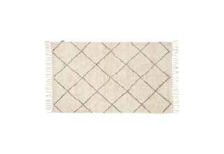 Vloerkleed rechthoek geruit