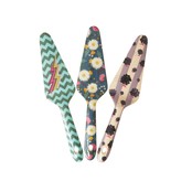 Melamine taartschep Disco balls- zig zag