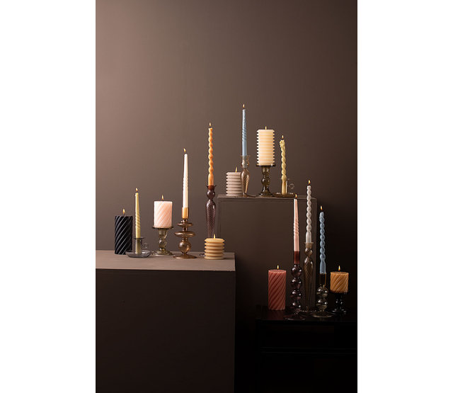 Kandelaar classic  Chocolade