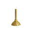 Rustik Lys Sculpture petal Goud