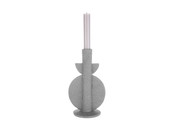Kandelaar bubble warm grey Kandelaar bubble warm grey