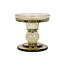 Present Time Candle Holder Glass Art mossgreen - small