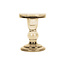 Present Time Candle Holder Glass Art sand brown - medium