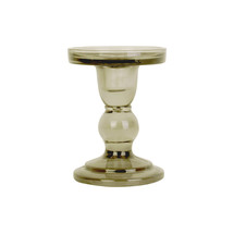 Kandelaar Glass Art medium - mosgroen