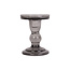 Present Time Candle Holder Glass Art black - medium