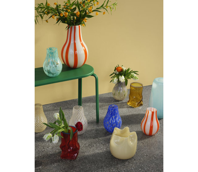 Vaas Ada vlek turquoise