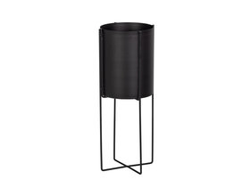 Arda plantenpot Metaal zwart 48cm