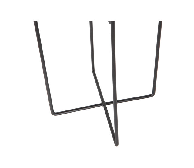 Arda plantenpot Metaal zwart