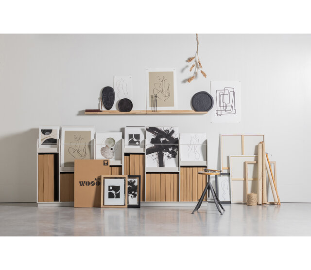 Dot & Structure poster 35,4X45,4 CM