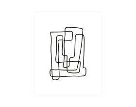 Lines poster 35,5X45,5 CM