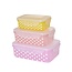 Rice Bakjes met stippenprint