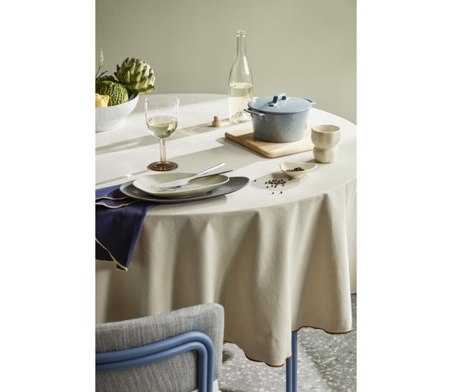 Tafelkleed Gracie Simply taupe Tafelkleed Gracie Simply taupe