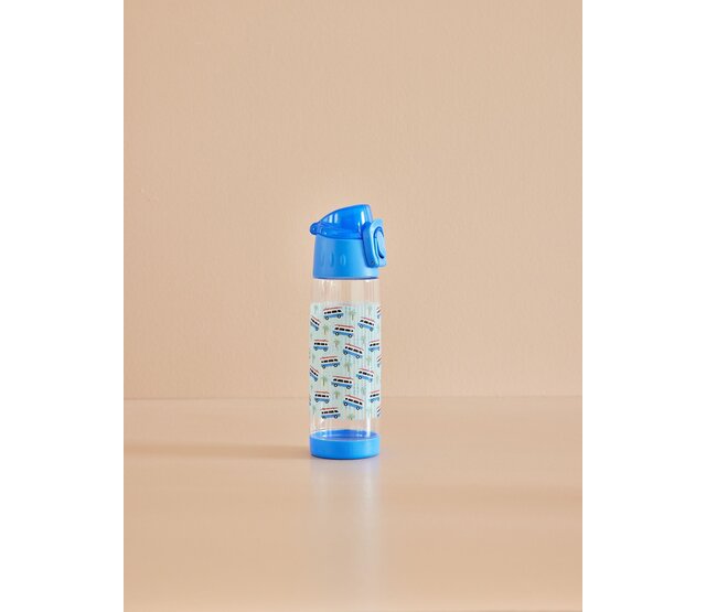 Drinkfles Car - blauw