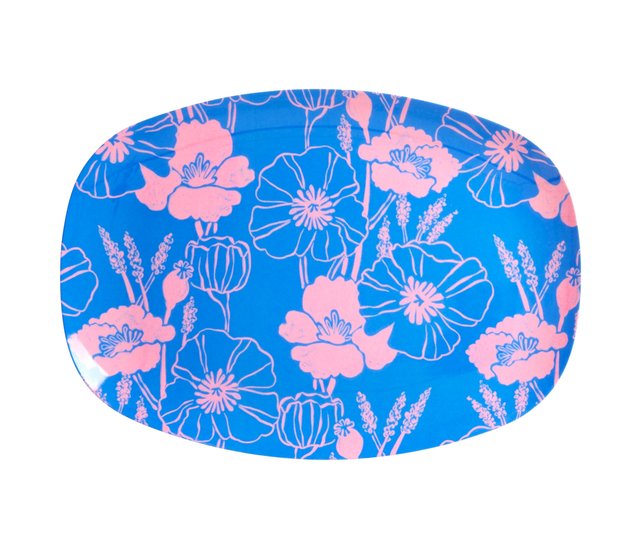 Rechthoekig bord - Poppies Love