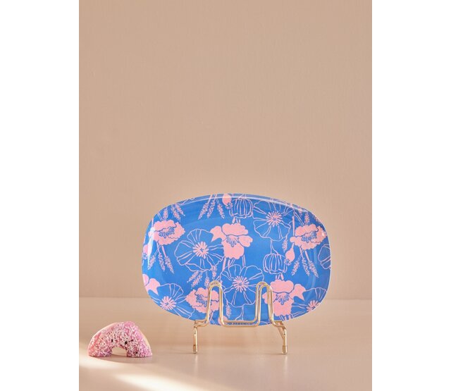 Rechthoekig bord - Poppies Love